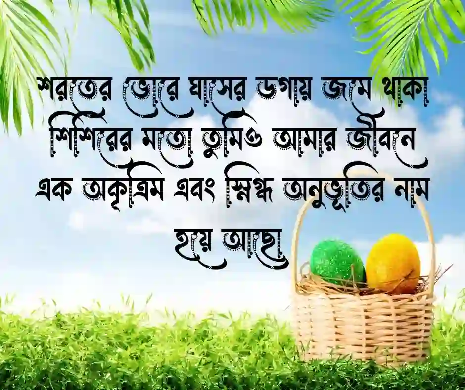 প্রকৃতি নিয়ে রোমান্টিক ক্যাপশন