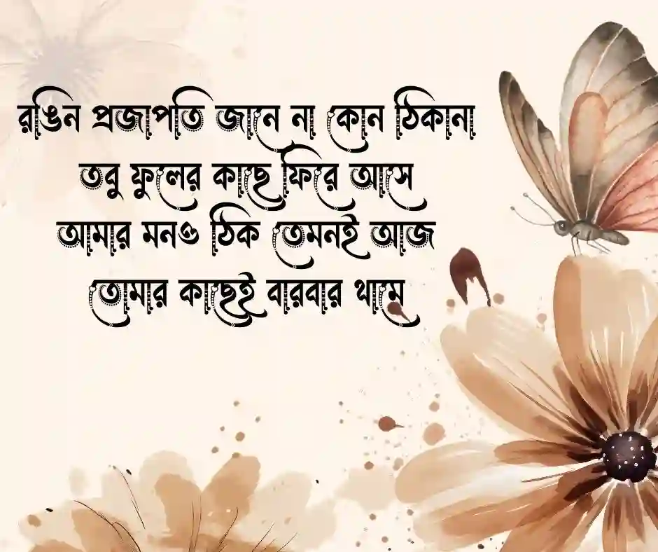 প্রজাপতি নিয়ে প্রেমের কবিতা প্রজাপতি নিয়ে ছন্দ