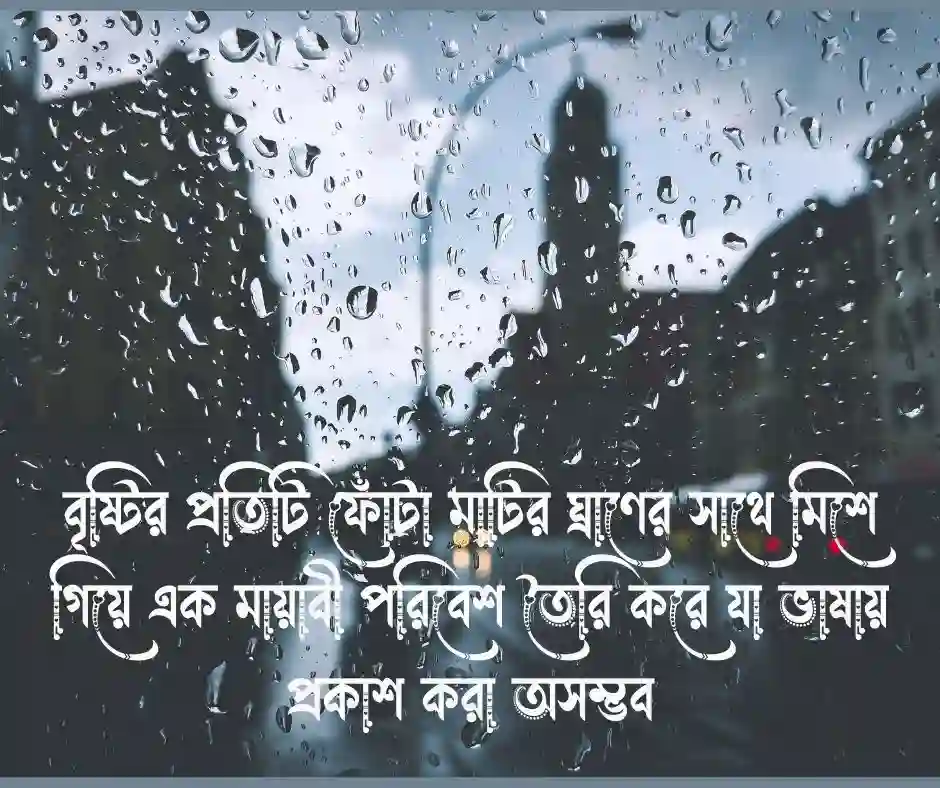 বৃষ্টি নিয়ে ক্যাপশন - ঝড় নিয়ে ক্যাপশন