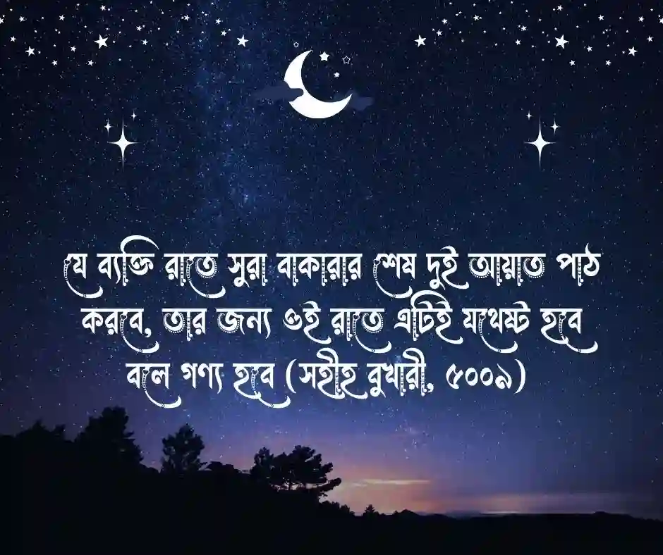_শুভ রাত্রি নিয়ে ইসলামিক উক্তি&nbsp;