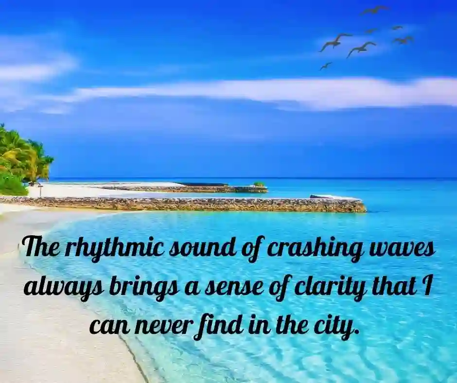 সমুদ্র নিয়ে ক্যাপশন english