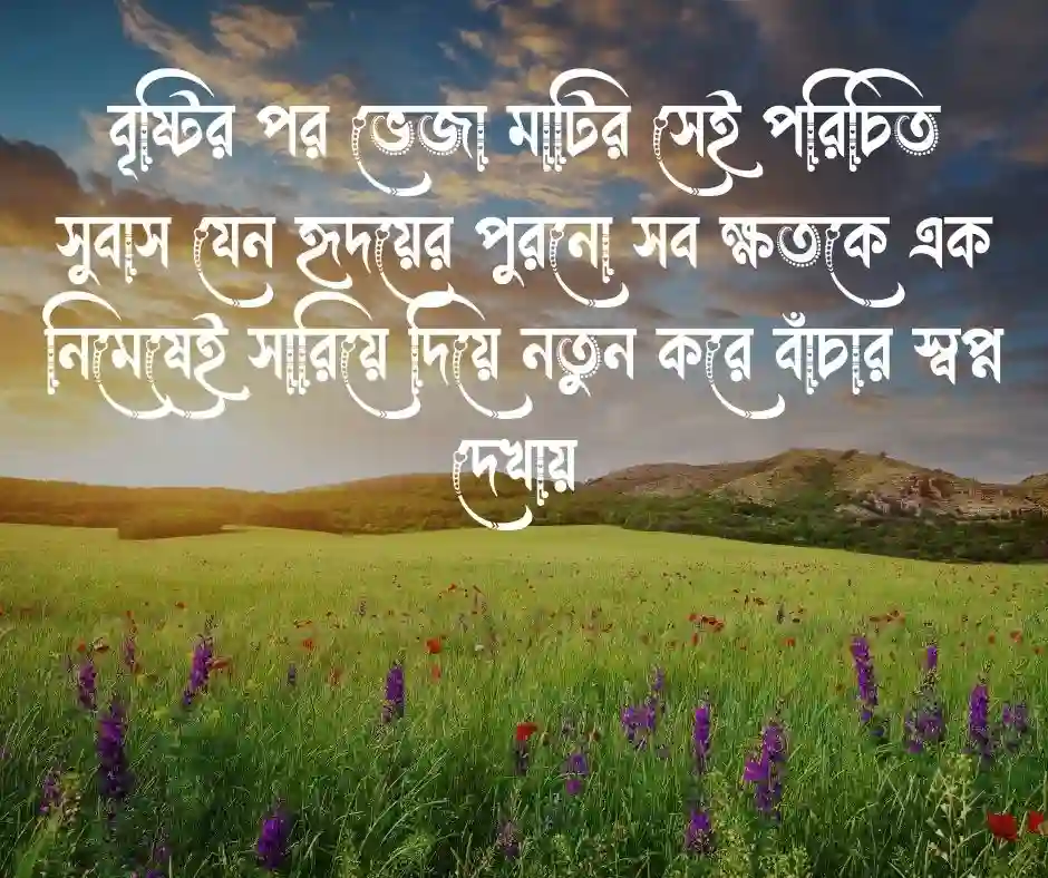 প্রকৃতি নিয়ে ক্যাপশন - Nature Caption Bangla 