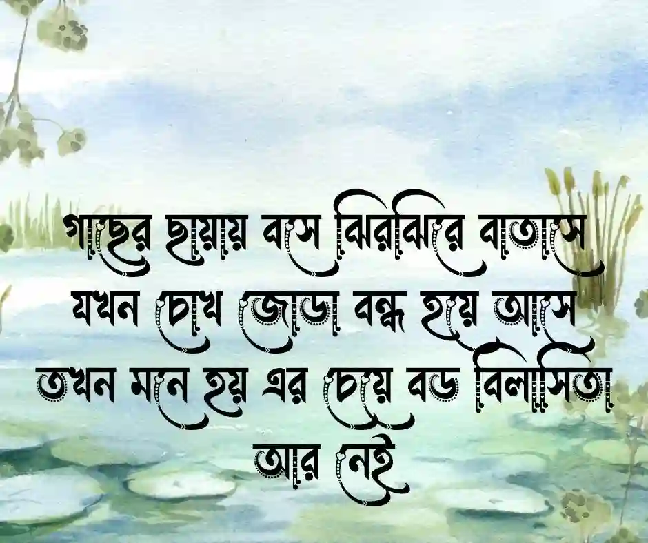 প্রকৃতি নিয়ে ক্যাপশন - Nature Caption Bangla  (1)