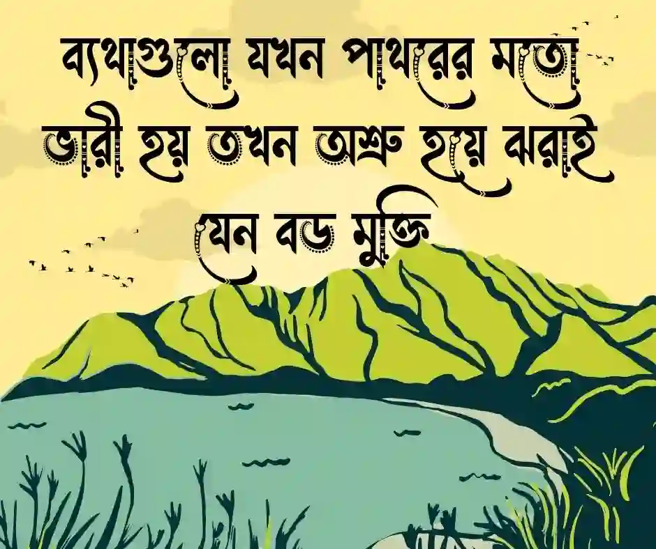 অশ্রু নিয়ে স্ট্যাটাস