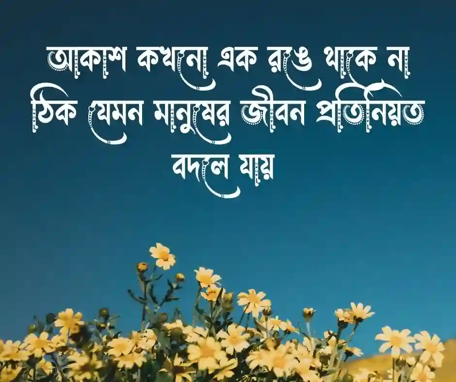 আকাশ নিয়ে উক্তি