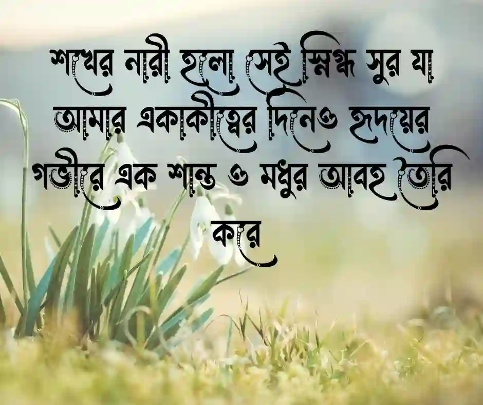 শখের নারী নিয়ে স্ট্যাটাস