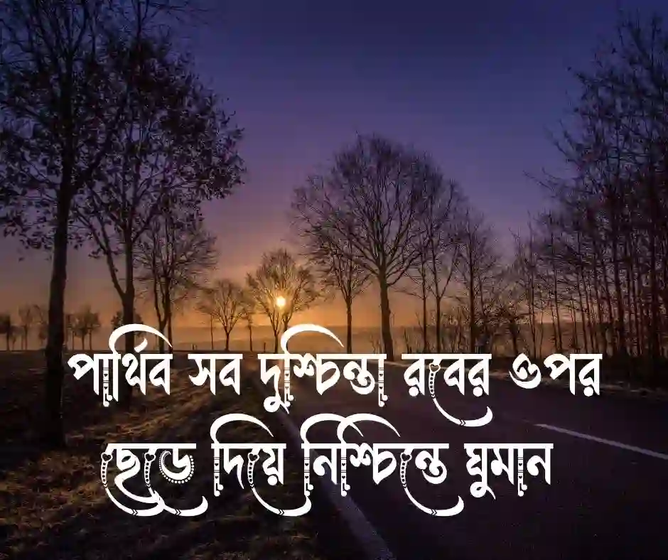 শুভ রাত্রি ইসলামিক স্ট্যাটাস