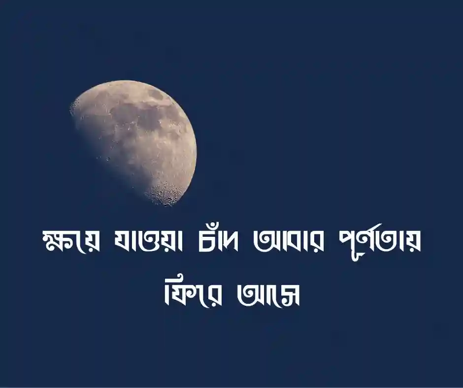 চাঁদ নিয়ে উক্তি