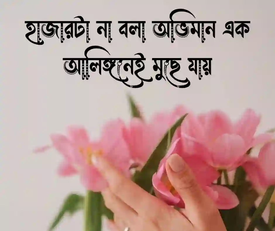 জড়িয়ে ধরা নিয়ে ক্যাপশন