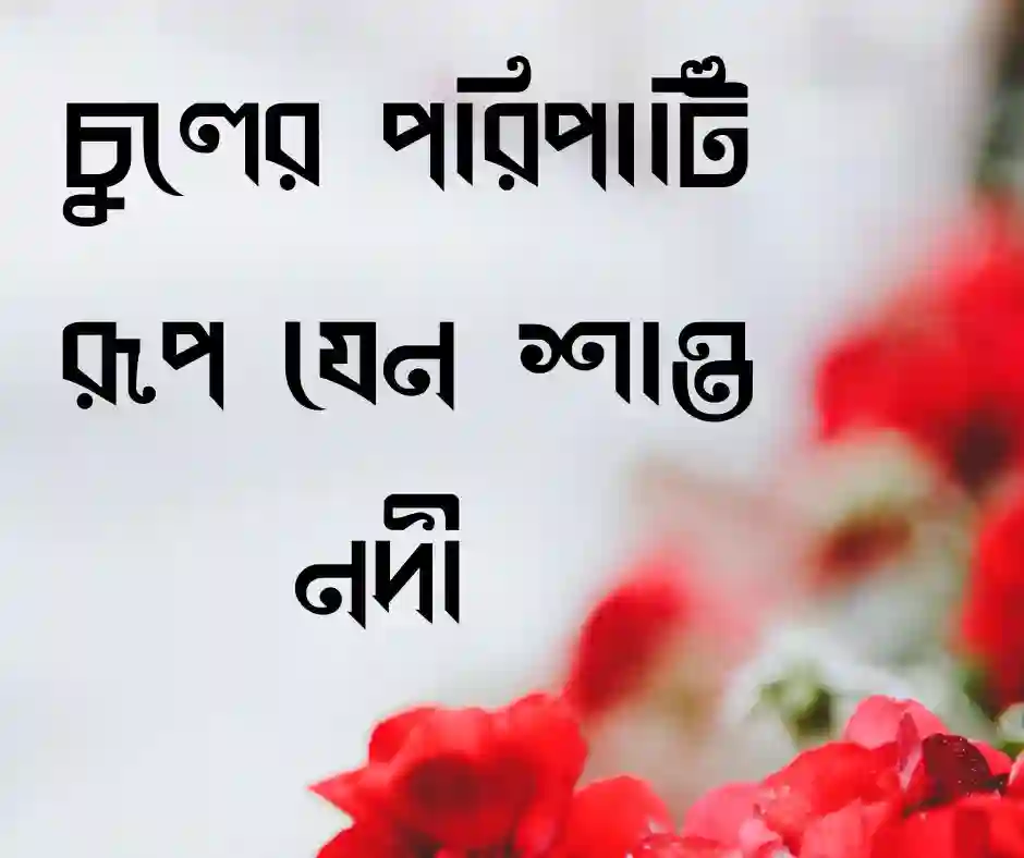 মেয়েদের চুল নিয়ে স্ট্যাটাস