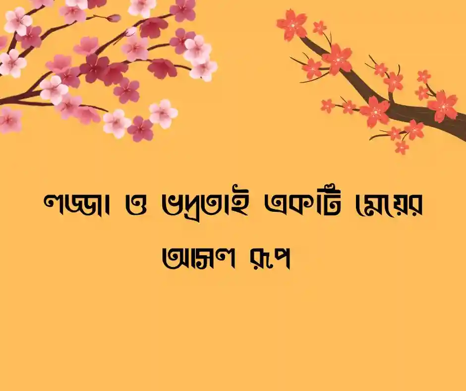 মেয়েদের প্রশংসা নিয়ে উক্তি
