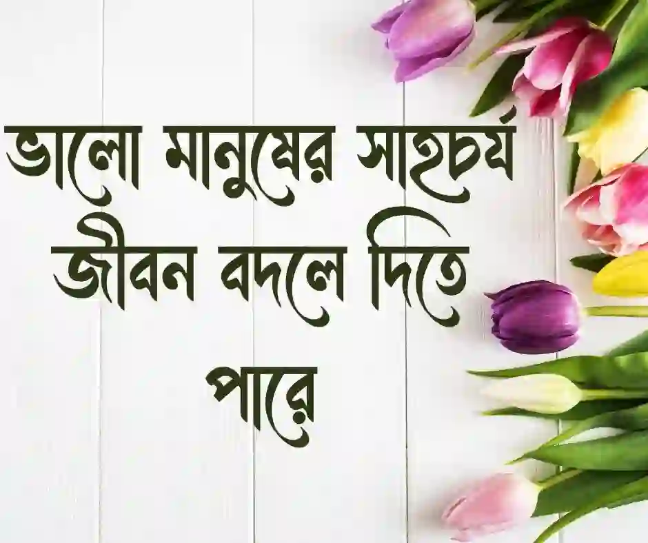 একজন ভালো মানুষ নিয়ে উক্তি