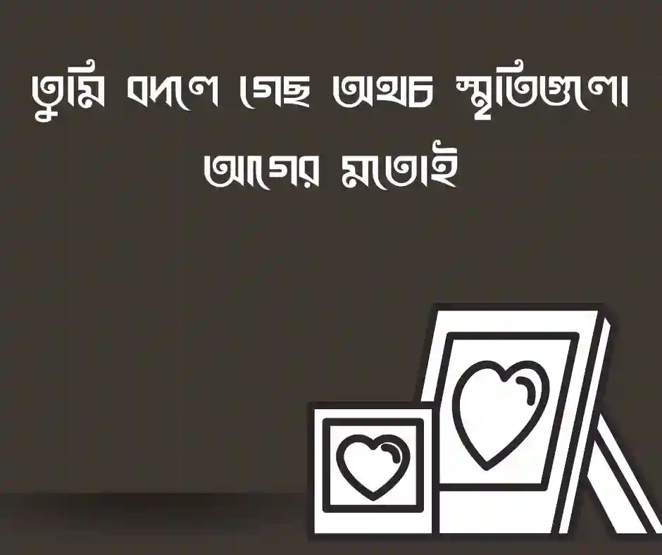 প্রিয় মানুষের পরিবর্তন নিয়ে উক্তি