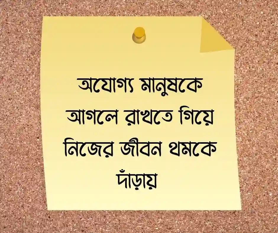 ভুল মানুষের সাথে সম্পর্ক নিয়ে উক্তি