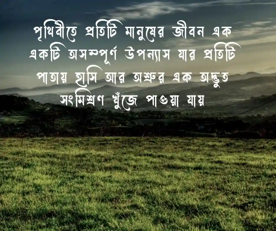 জীবন নিয়ে উক্তি - বাস্তব জীবন নিয়ে স্ট্যাটাস